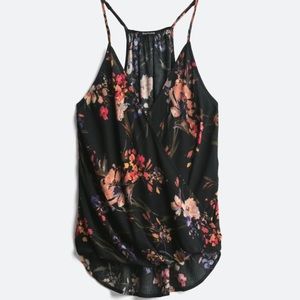 Floral Surplice Tank